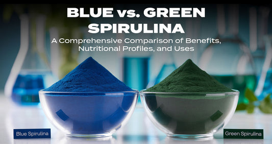 Blue vs. Green Spirulina: A Comprehensive Comparison of Benefits, Nutritional Profiles, and Uses