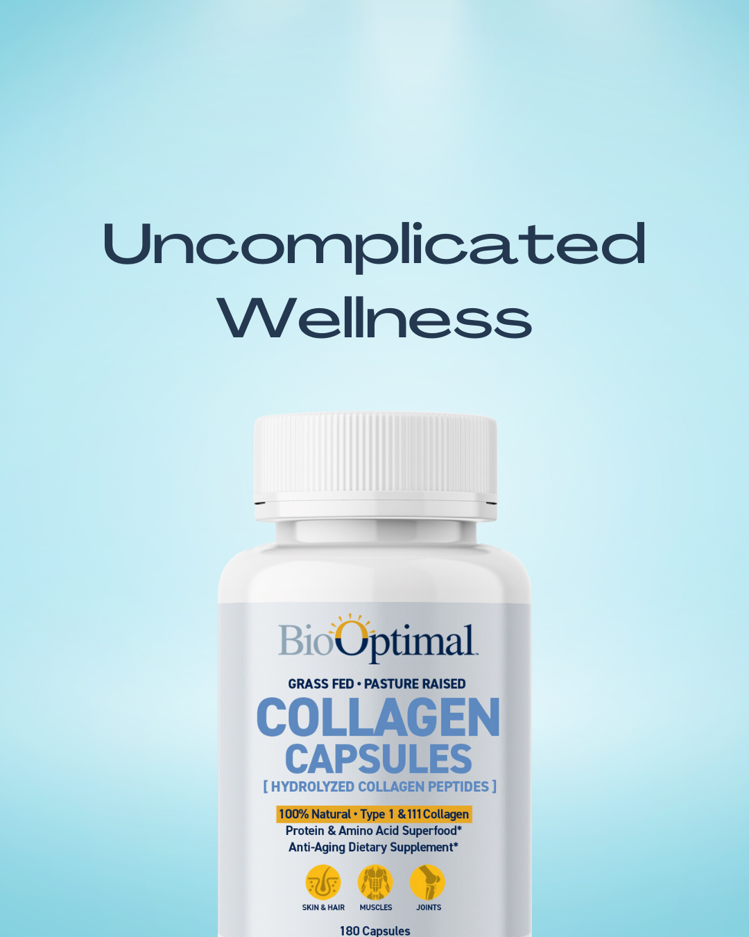 BioOptimal Collagen Capsules- Image 2