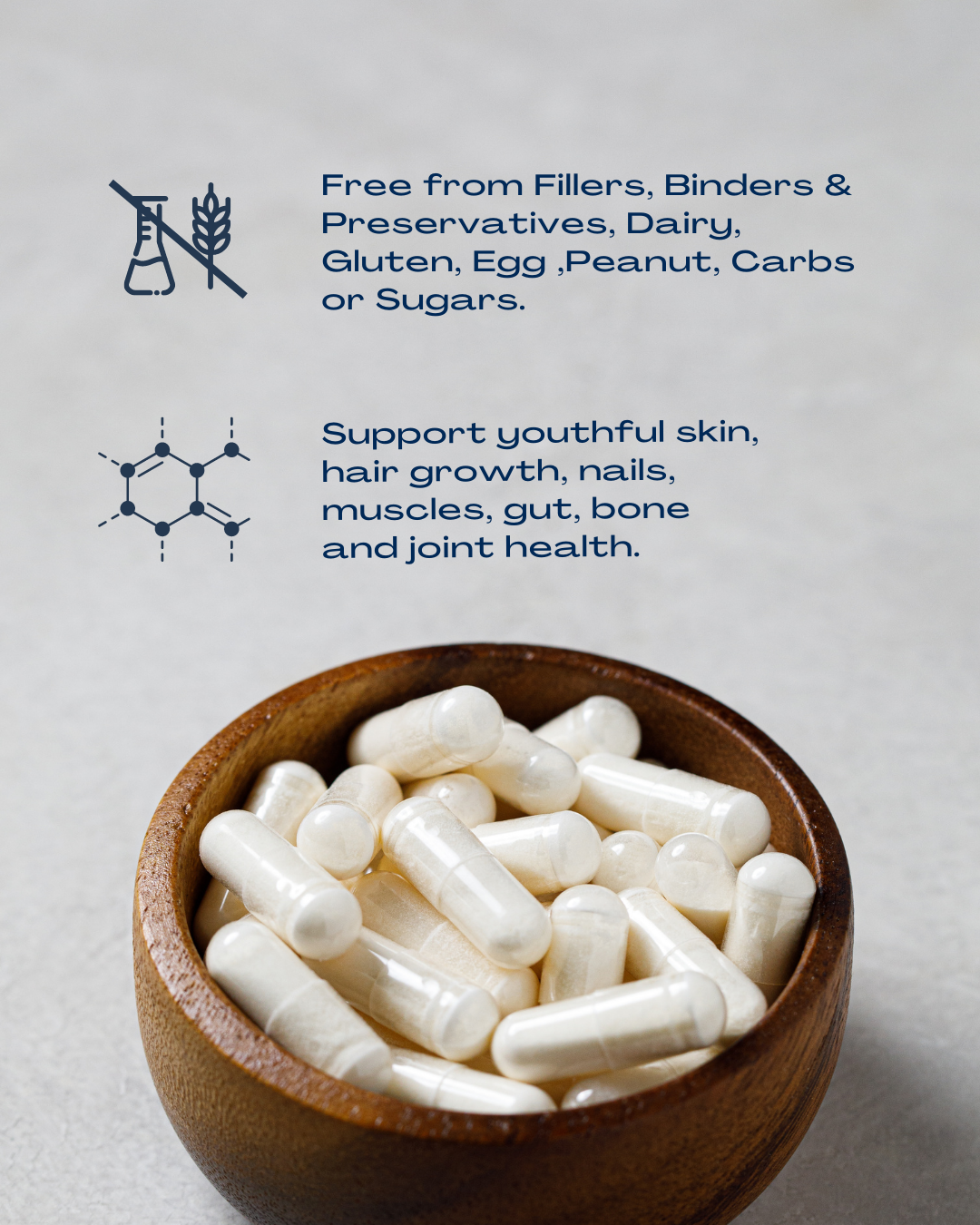 BioOptimal Collagen Capsules- Image 6