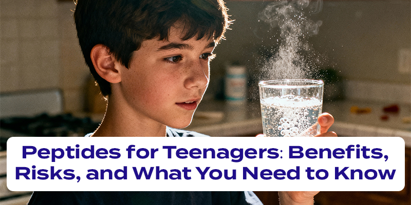 Peptides for Teenagers: Benefits, Risks, and What You Need to Know