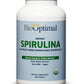 BioOptimal Spirulina Tablets - Organic - No Filler & Non-GMO, Rich in Vegan Protein, Vitamins & Prebiotics